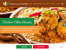 Tablet Screenshot of namaskar.cz
